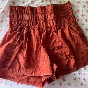 FP movement copper running shorts